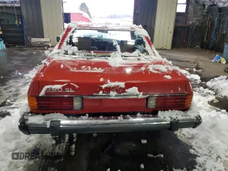 1985 Mercedes-Benz SL with VIN WDBBA45C9FA020491, listed as a Copart auction lot 83799374 with 57,321 mi miles and Clean title. Bid and sale history available at DreamBid. Image 6.