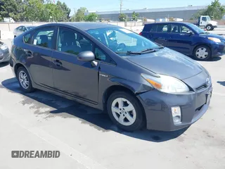 2011 Toyota Prius I with VIN JTDKN3DUXB5298944, listed as a IAAI auction lot 42156230 with 218,438 mi miles and . Bid and sale history available at DreamBid. Image 1.