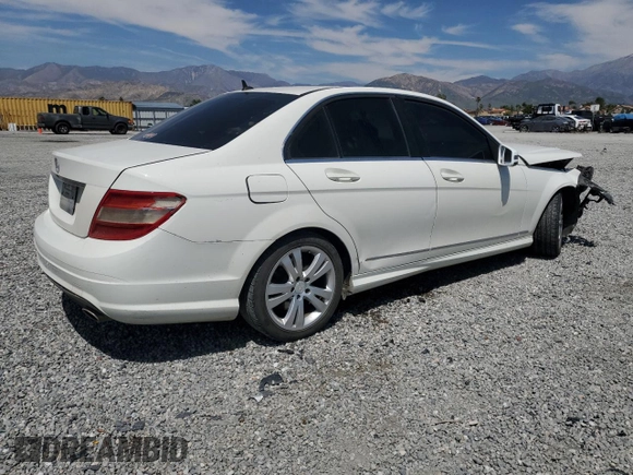 2011 Mercedes-Benz C 300 Sport with VIN WDDGF5EB1BR147212, listed as a Copart auction lot 53922305 with 172,082 mi miles and Salvage Title. Bid and sale history available at DreamBid. Image 3.