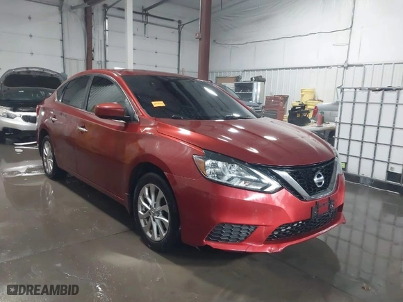 2017 Nissan Sentra SV with VIN 3N1AB7AP7HY266042, listed as a IAAI auction lot 41246586 with 137,262 mi miles. Bid and sale history available at carsss.com. Image 1.