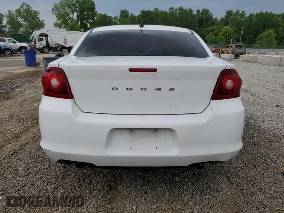 2013 Dodge Avenger SXT with VIN 1C3CDZCG2DN666675, listed as a Copart auction lot 60543725 with 234,496 mi miles and Non repairable. Bid and sale history available at DreamBid. Image 6.