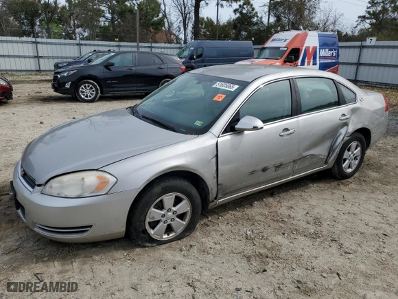 2008 Chevrolet Impala LT with VIN 2G1WT58K189233108, listed as a Copart auction lot 51605065 with 231,334 mi miles and Salvage Title. Bid and sale history available at carsss.com. Image 1.