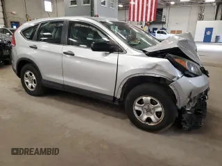2014 Honda CR-V LX with VIN 2HKRM4H32EH658317, listed as a Copart auction lot 54350025 with 0 mi miles and Salvage Title. Bid and sale history available at carsss.com. Image 4.
