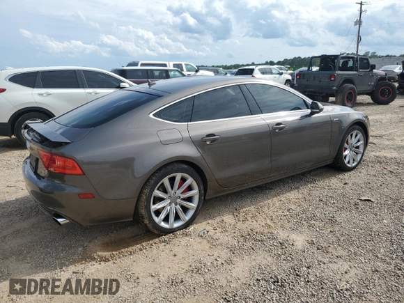 2012 Audi A7 Prestige z VIN WAUSGAFC3CN025880, wystawiony jako Copart lot #58922235 z przebiegiem 148 652 mil mil oraz Szkoda całkowita • Salvage title. Historia ofert i sprzedaży dostępna na DreamBid. Obrazek 3.