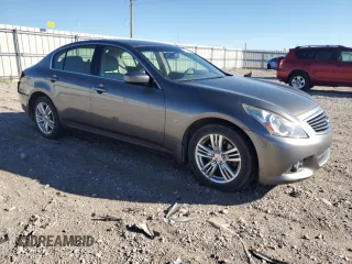 2015 Infiniti Q40 with VIN JN1CV6AR6FM520688, listed as a Copart auction lot 80267434 with 160,361 mi miles and Salvage Title. Bid and sale history available at carsss.com. Image 4.