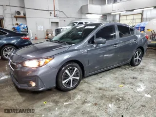 2019 Subaru Impreza Premium with VIN 4S3GKAD66K3609155, listed as a Copart auction lot 87455374 with 77,937 mi miles and Salvage Title. Bid and sale history available at carsss.com. Image 1.