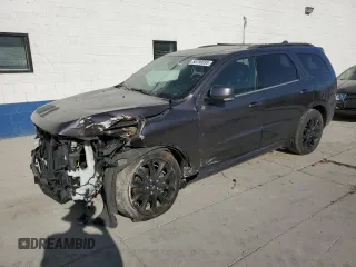 2017 Dodge Durango GT with VIN 1C4RDJDGXHC857056, listed as a Copart auction lot 58799595 with 91,259 mi miles and Salvage title. Bid and sale history available at DreamBid. Image 1.
