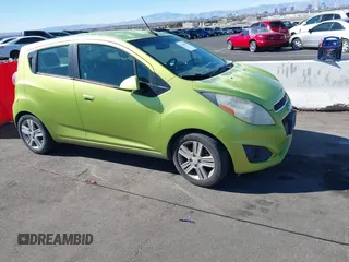 2013 Chevrolet Spark LS with VIN KL8CB6S90DC601525, listed as a IAAI auction lot 41605031 with 165,557 mi miles. Bid and sale history available at carsss.com. Image 1.