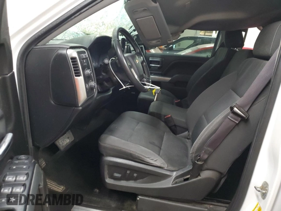 2017 Chevrolet Silverado 1500 LT with VIN 3GCUKREC2HG486076, listed as a Copart auction lot 54891375 with 110,103 mi miles and Salvage Title. Bid and sale history available at DreamBid. Image 7.