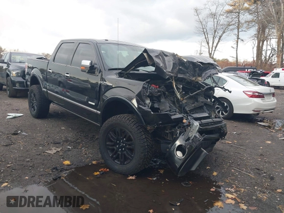 2013 Ford F-150 XL with VIN 1FTFW1ET4DFB56028, listed as a IAAI auction lot 40937403 with 303,294 mi miles. Bid and sale history available at carsss.com. Image 1.