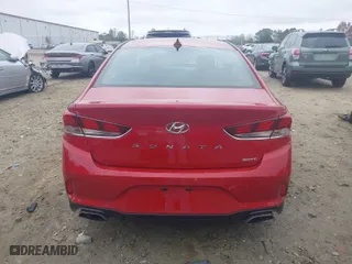 2019 Hyundai Sonata Sport with VIN 5NPE34AF7KH808312, listed as a IAAI auction lot 40815880 with 71,800 mi miles. Bid and sale history available at carsss.com. Image 17.