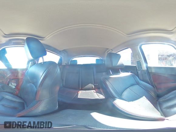 2015 Nissan Juke SV with VIN JN8AF5MV7FT558459, listed as a Copart auction lot 46813295 with 91,593 mi miles and Salvage title. Bid and sale history available at DreamBid. Image 15.