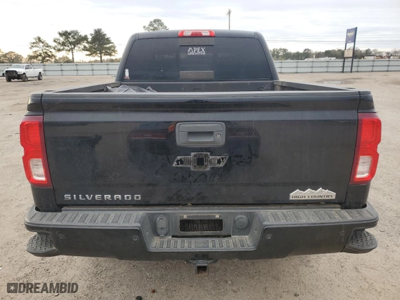 2017 Chevrolet Silverado 1500 High Country with VIN 3GCUKTEJ6HG220507, listed as a Copart auction lot 41669675 with 159,545 mi miles and Salvage Title. Bid and sale history available at carsss.com. Image 6.