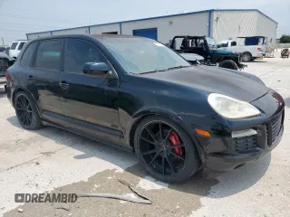 2008 Porsche Cayenne GTS with VIN WP1AD29P68LA71491, listed as a Copart auction lot 57683015 with Not provided miles and Non repairable. Bid and sale history available at DreamBid. Image 4.