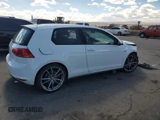 2015 Volkswagen Golf GTI S w/Performance Pkg with VIN 3VWT47AUXFM057367, listed as a Copart auction lot 47243284 with 57,496 mi miles. Bid and sale history available at carsss.com. Image 3.
