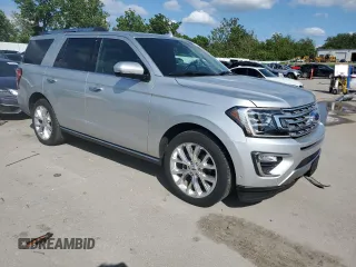 2018 Ford Expedition Limited z VIN 1FMJU2AT4JEA46749, wystawiony jako Copart lot #61037635 z przebiegiem 135 527 mil mil oraz Szkoda całkowita • Salvage title. Historia ofert i sprzedaży dostępna na DreamBid. Obrazek 4.