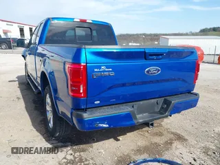 2015 Ford F-150 XLT with VIN 1FTFX1EG8FFA71891, listed as a IAAI auction lot 41818462 with 97,757 mi miles. Bid and sale history available at carsss.com. Image 3.