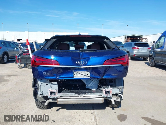 2023 Audi Q5 Premium Plus with VIN WA1BBAFYXP2195975, listed as a IAAI auction lot 41309879 with 11,124 mi miles and . Bid and sale history available at DreamBid. Image 17.