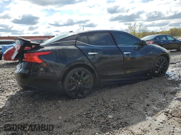 2017 Nissan Maxima S with VIN 1N4AA6AP3HC415894, listed as a Copart auction lot 79550064 with 75,170 mi miles and Salvage Title. Bid and sale history available at DreamBid. Image 3.