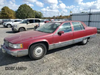 1994 Cadillac Fleetwood z VIN 1G6DW52P8RR719354, wystawiony jako Copart lot #77161044 z przebiegiem 154 480 mil mil oraz Tytuł czysty. Historia ofert i sprzedaży dostępna na DreamBid. Obrazek 1.