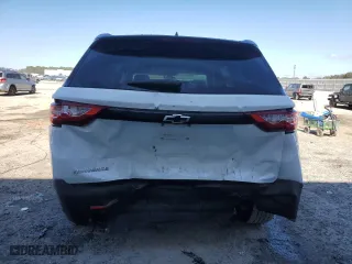 2021 Chevrolet Traverse LS with VIN 1GNERFKWXMJ194463, listed as a Copart auction lot 46158605 with 93,594 mi miles and Non Repairable. Bid and sale history available at carsss.com. Image 6.