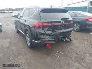 2021 Hyundai Santa Fe SEL with VIN 5NMS24AJ0MH360019, listed as a IAAI auction lot 41011442 with 54,174 mi miles. Bid and sale history available at carsss.com. Image 3.