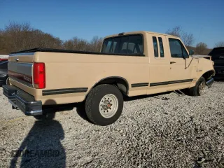 1991 Ford F-150 with VIN 1FTEX15H8MKA51617, listed as a Copart auction lot 48361585 with 10,593 mi miles and Salvage Title. Bid and sale history available at carsss.com. Image 3.