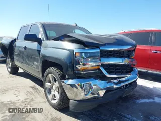 2017 Chevrolet Silverado 1500 LT with VIN 3GCPCREC2HG489005, listed as a IAAI auction lot 41756142 with 53,448 mi miles. Bid and sale history available at carsss.com. Image 1.