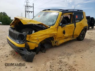 2015 Jeep Renegade Trailhawk with VIN ZACCJBCT2FPC20531, listed as a Copart auction lot 53434975 with 130,962 mi miles and Salvage Title. Bid and sale history available at carsss.com. Image 1.