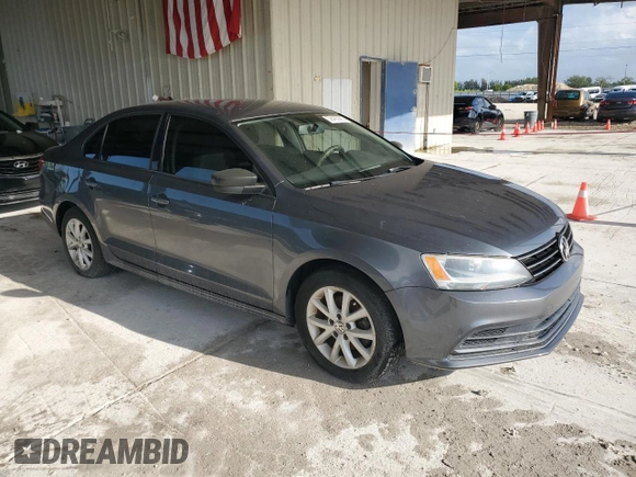 2015 Volkswagen Jetta SE с VIN 3VWD17AJ8FM250443, выставлен на аукционе Copart как лот 58495685 с пробегом 159 448 миль миль и Чистый • Clean title. История ставок и продаж доступна на DreamBid. Изображение 4.