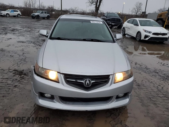 2004 Acura TSX with VIN JH4CL95874C800319, listed as a Copart auction lot 85513254 with 216,426 mi miles and Salvage title. Bid and sale history available at DreamBid. Image 5.