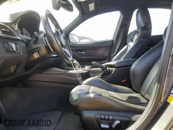 2016 BMW M3 with VIN WBS8M9C53G5D31473, listed as a Copart auction lot 50033425 with 88,302 mi miles and Salvage title. Bid and sale history available at DreamBid. Image 7.