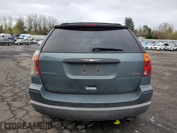 2005 Chrysler Pacifica z VIN 2C4GF48435R317683, wystawiony jako Copart lot #50661505 z przebiegiem 85 901 mil mil oraz Szkoda całkowita • Salvage title. Historia ofert i sprzedaży dostępna na DreamBid. Obrazek 6.