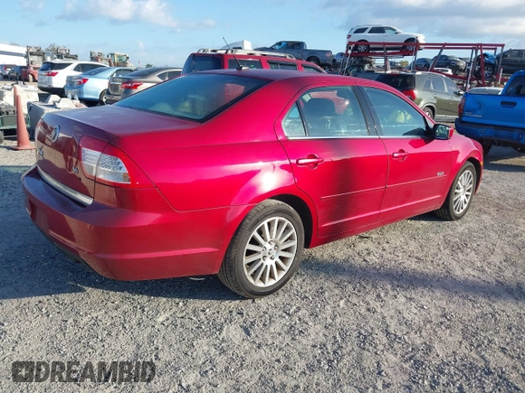 2008 Mercury Milan Premier with VIN 3MEHM08168R665919, listed as a IAAI auction lot 41616736 with 101,872 mi miles and . Bid and sale history available at DreamBid. Image 4.