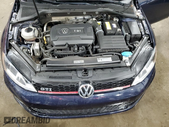 2017 Volkswagen Golf GTI S with VIN 3VW5T7AU9HM001239, listed as a Copart auction lot 39484904 with 84,472 mi miles and Salvage Title. Bid and sale history available at carsss.com. Image 11.