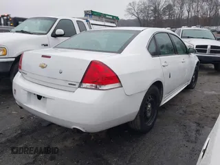 2016 Chevrolet Impala Limited Police Police with VIN 2G1WD5E39G1116948, listed as a IAAI auction lot 41552130 with 192,586 mi miles. Bid and sale history available at carsss.com. Image 4.