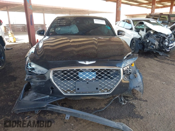 2019 Genesis G70 Advanced with VIN KMTG44LA7KU026266, listed as a IAAI auction lot 42045554 with 82,248 mi miles and . Bid and sale history available at DreamBid. Image 12.