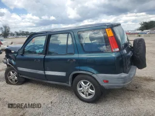 1997 Honda CR-V with VIN JHLRD1856VC037760, listed as a Copart auction lot 61293584 with 185,380 mi miles and Salvage Title. Bid and sale history available at carsss.com. Image 2.