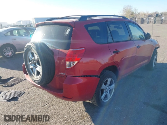 2008 Toyota RAV4 with VIN JTMBK33V485063225, listed as a IAAI auction lot 41864497 with 1 mi miles. Bid and sale history available at carsss.com. Image 4.