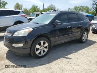 2012 Chevrolet Traverse LTZ z VIN 1GNKRLED0CJ176614, wystawiony jako Copart lot #54220065 z przebiegiem 162 618 mil mil oraz Szkoda całkowita • Salvage title. Historia ofert i sprzedaży dostępna na DreamBid. Obrazek 1.