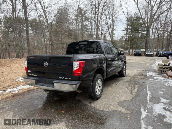 2017 Nissan Titan S with VIN 1N6AA1EJ9HN510237, listed as a Copart auction lot 42060265 with 109,147 mi miles and Clean Title. Bid and sale history available at DreamBid. Image 4.