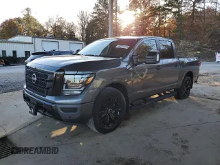 2023 Nissan Titan SV с VIN 1N6AA1ED8PN106127, выставлен на аукционе Copart как лот 82214774 с пробегом 39 089 миль миль и Списание • Salvage title. История ставок и продаж доступна на DreamBid. Изображение 1.