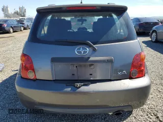 2004 Scion xA with VIN JTKKT624140043635, listed as a Copart auction lot 52808815 with 197,115 mi miles and Salvage Title. Bid and sale history available at DreamBid. Image 6.