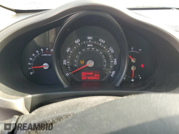 2014 Kia Sportage LX with VIN KNDPB3AC2E7640793, listed as a Copart auction lot 55208535 with 147,954 mi miles and Salvage Title. Bid and sale history available at carsss.com. Image 9.