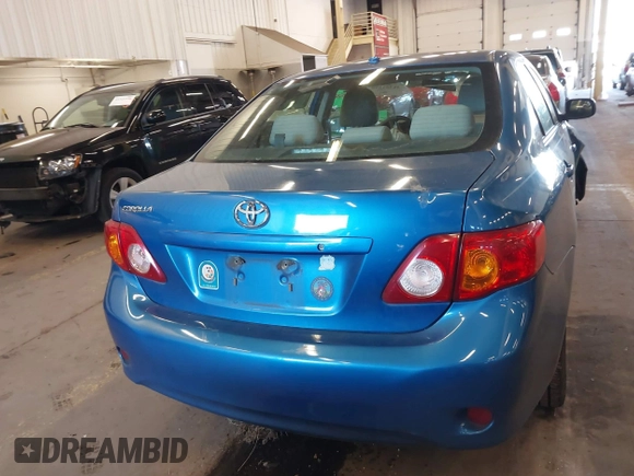 2009 Toyota Corolla with VIN 1NXBU40E19Z027256, listed as a IAAI auction lot 41383298 with 221,545 mi miles. Bid and sale history available at carsss.com. Image 16.