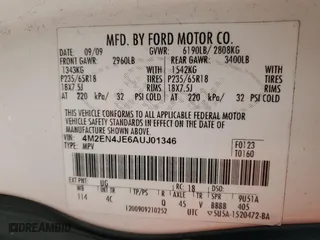 2010 Mercury Mountaineer Premier with VIN 4M2EN4JE6AUJ01346, listed as a Copart auction lot 70575794 with 166,024 mi miles and Salvage Title. Bid and sale history available at carsss.com. Image 13.