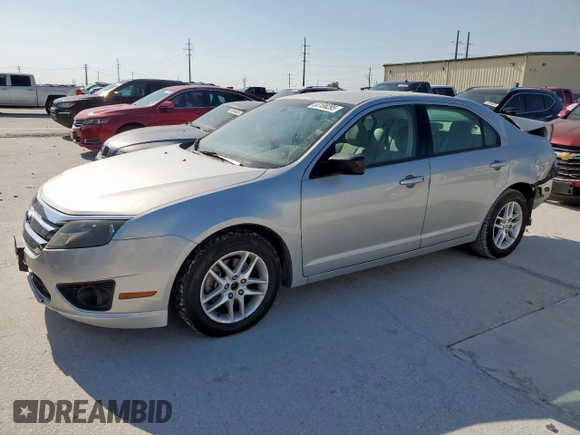 2010 Ford Fusion S with VIN 3FAHP0GA0AR111507, listed as a Copart auction lot 53186295 with 128,167 mi miles and Salvage Title. Bid and sale history available at carsss.com. Image 1.
