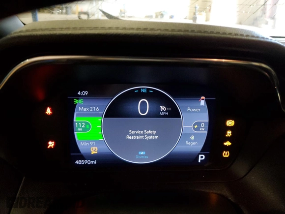 2022 Chevrolet Bolt EV 1LT with VIN 1G1FW6S07N4132299, listed as a Copart auction lot 48195915 with 48,590 mi miles and Non repairable. Bid and sale history available at DreamBid. Image 9.