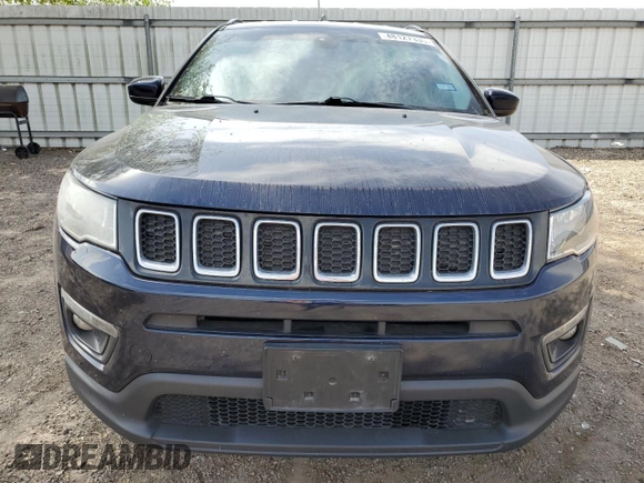 2018 Jeep Compass Latitude with VIN 3C4NJCBB4JT408010, listed as a Copart auction lot 48127335 with 105,866 mi miles and Salvage Title. Bid and sale history available at DreamBid. Image 5.