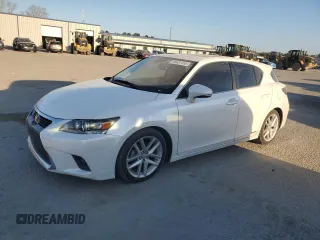 2017 Lexus CT with VIN JTHKD5BH9H2294400, listed as a Copart auction lot 49437335 with 55,614 mi miles and Salvage Title. Bid and sale history available at carsss.com. Image 1.